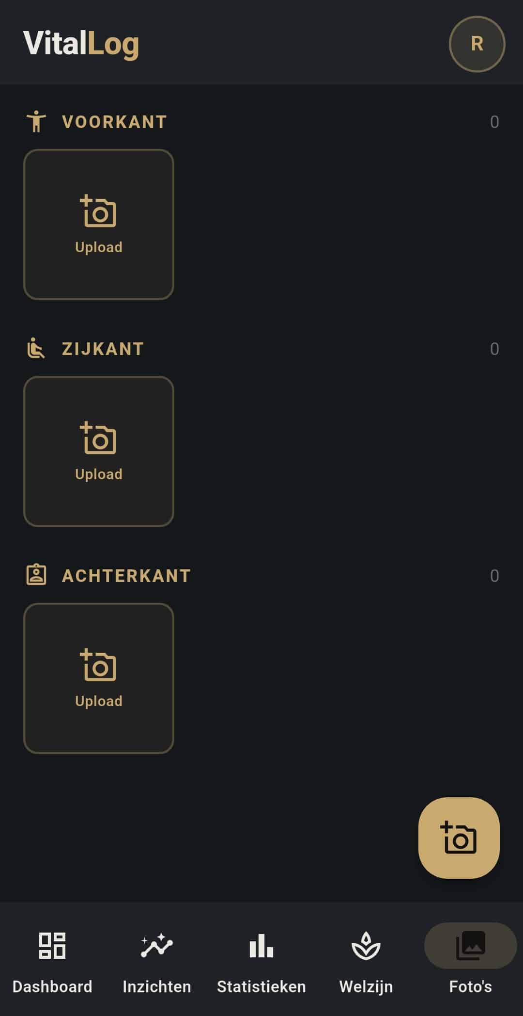 VitalLog Statistieken