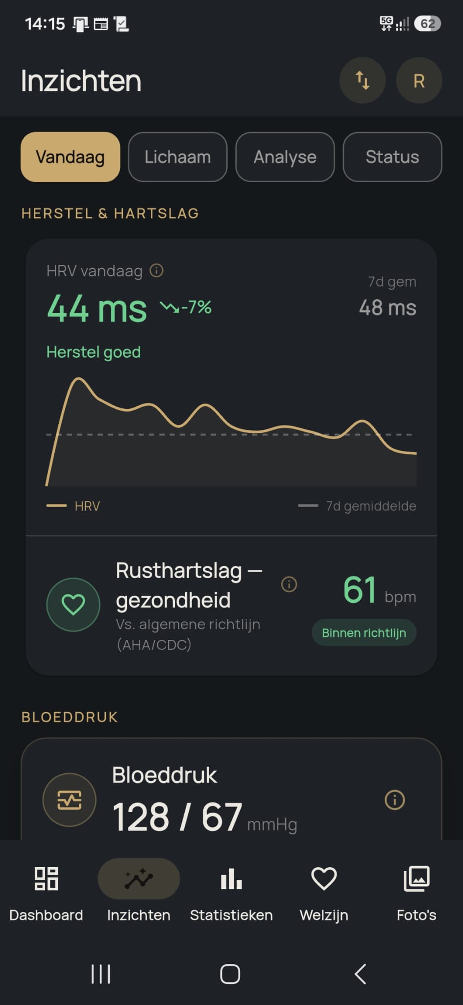 VitalLog Inzichten